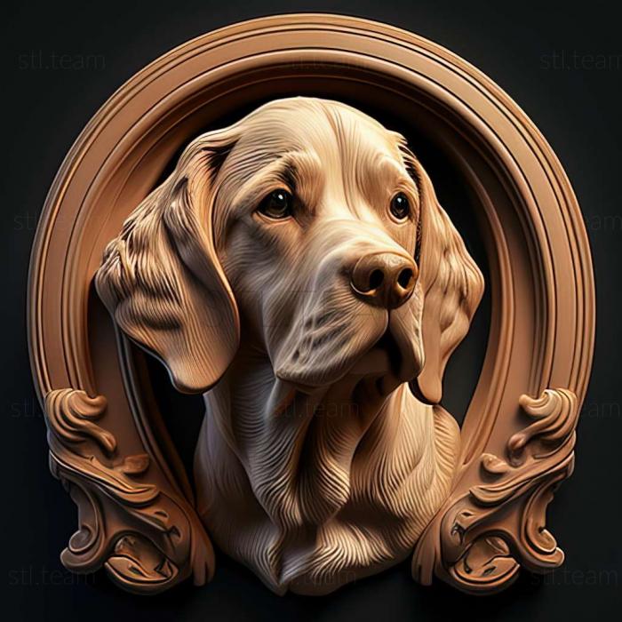 3D model Dash dog famous animal (STL)